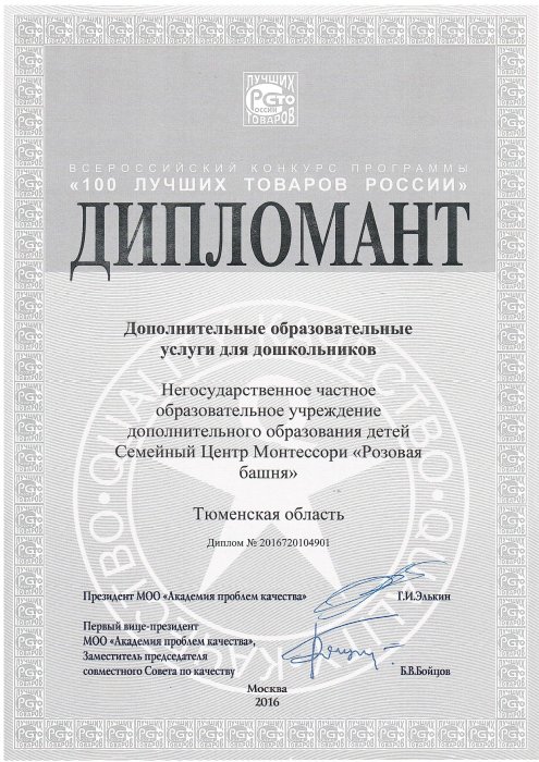 100 лучших товаров России